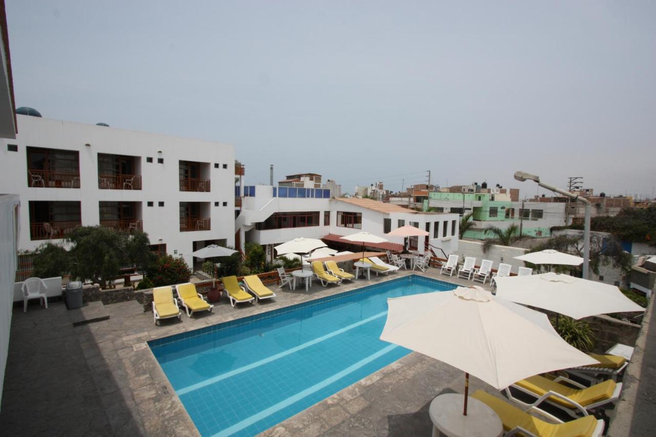 Hotel Bracamonte Huanchaco Bagian luar foto