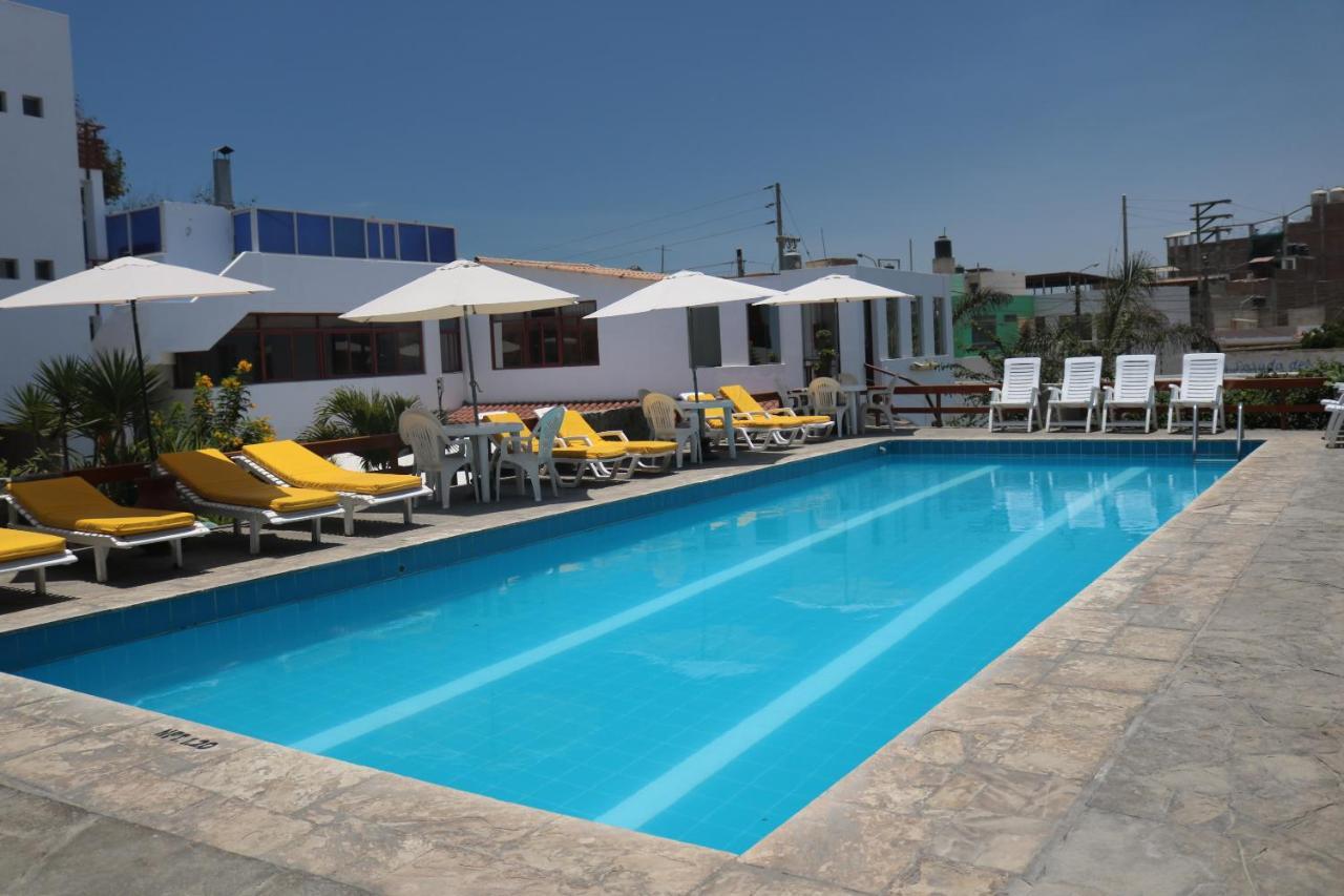 Hotel Bracamonte Huanchaco Bagian luar foto